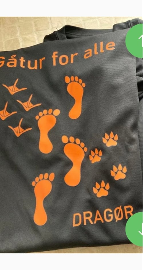 T-shirts unisex orange uden årstal  (2)