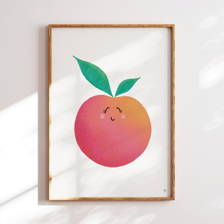 Æblefjæs – plakat billede 3