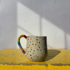 Buttet FruBoysen prikker m. stribet hank – produktbillede