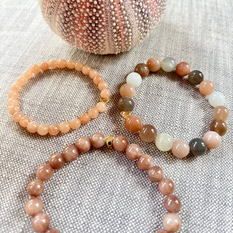 MEGA ARMBÅND BRUN JADE billede 4