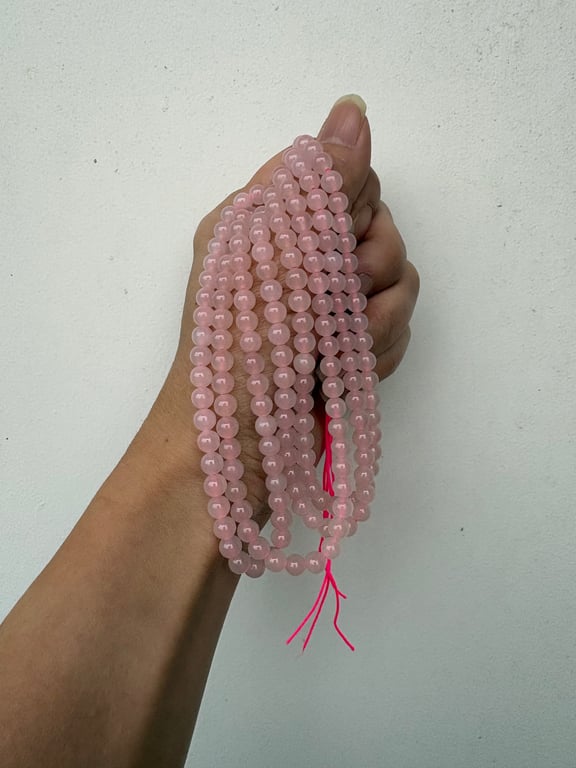 Pink Jade Nefrit  - Kvalitet AAA billede 4