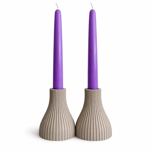 NordRill lysestager 10 cm (Sæt af 2 stk)