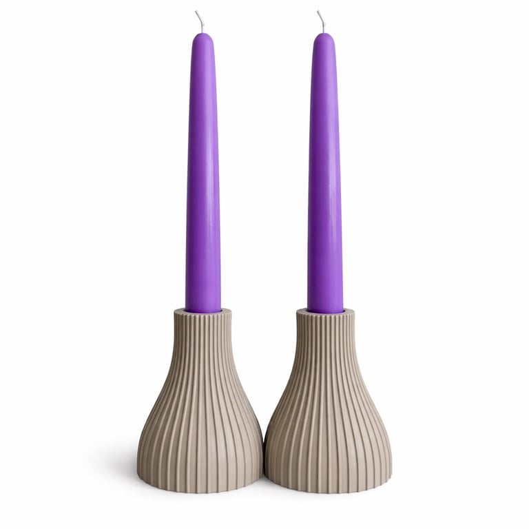 NordRill lysestager 10 cm (Sæt af 2 stk)