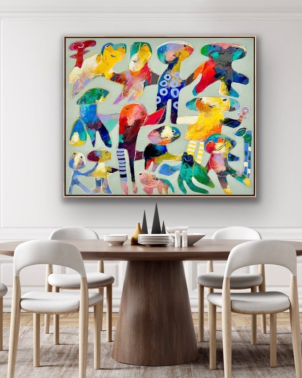 100cm x 120cm billede 2