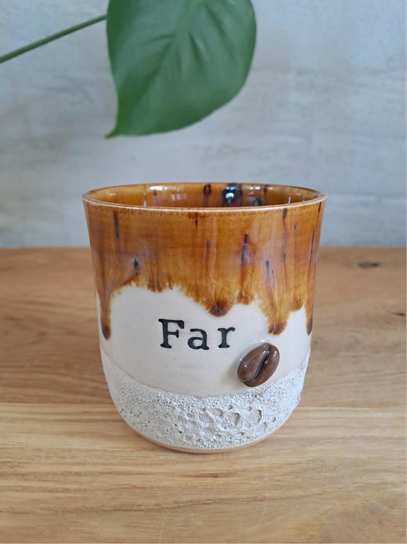 Far koppen kan indeholde 350 ml.