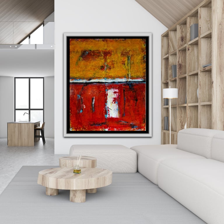 #1325. 100x120 cm  SOLD billede 5