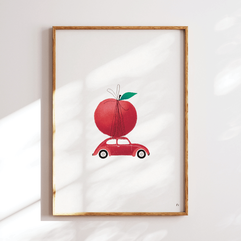 Bobbel med Belle de Boskoop – plakat billede 3