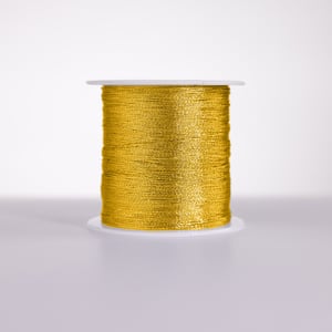 TRÅD TIL OPHÆNGNING AF JULEKUGLER GULD – produktbillede