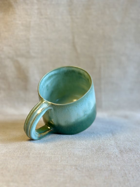 Turquoise stripe kop billede 2