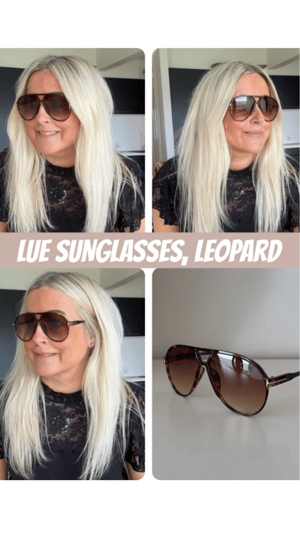Lue Sunglasses, leopard