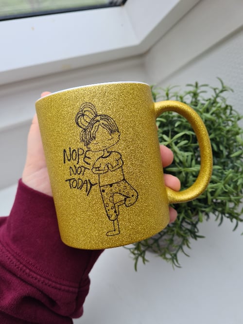 Krus: nope not today Guld Glimmer