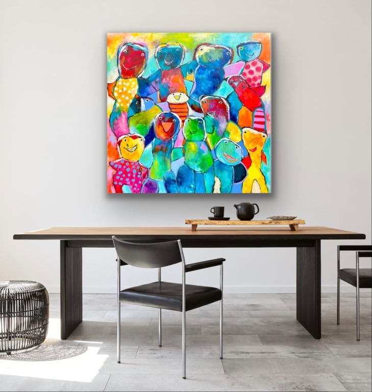 100cm x 100cm billede 3