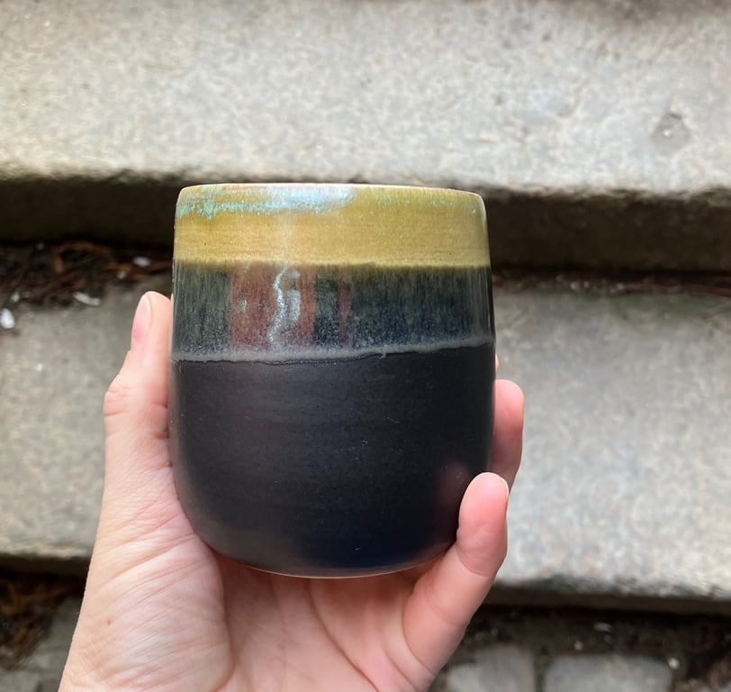 Hånddrejet kop billede 4