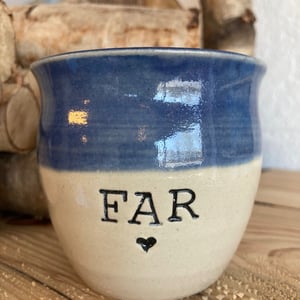 “Far” drejet kop – produktbillede
