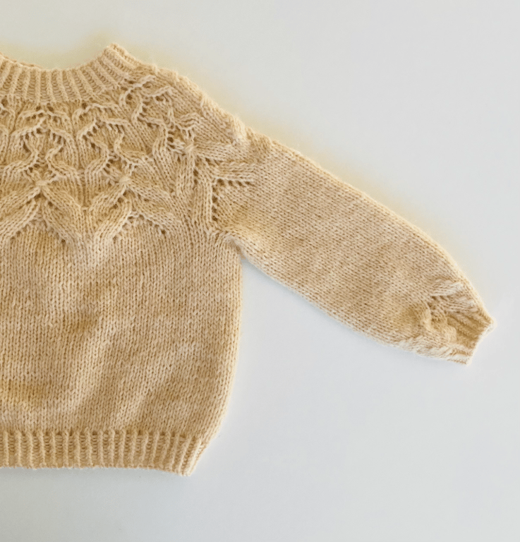 Shiroi Sweater Kids - Strikkeopskrift (dansk PDF) billede 4
