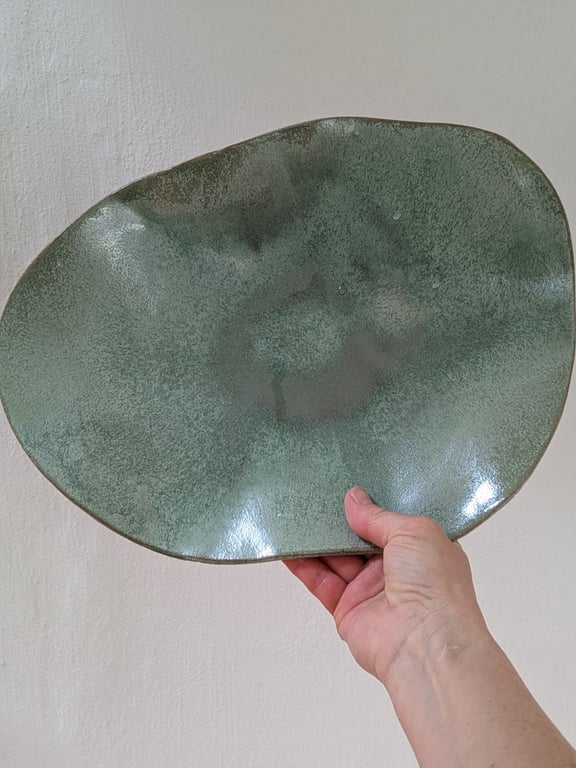 Pasta tallerken grøn