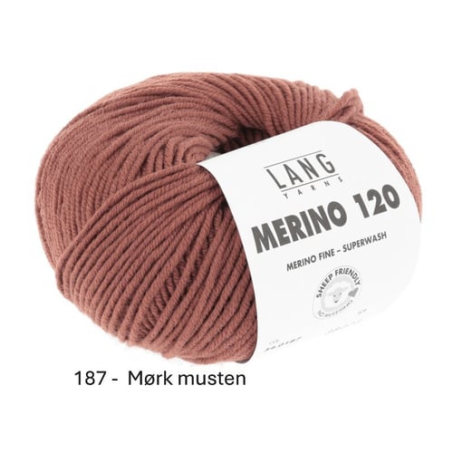 Garn: Merino 120 - Ekstrafin babymerino (10)