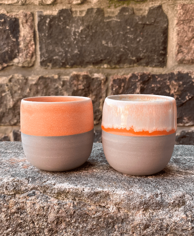 Hånddrejet kop  billede 5