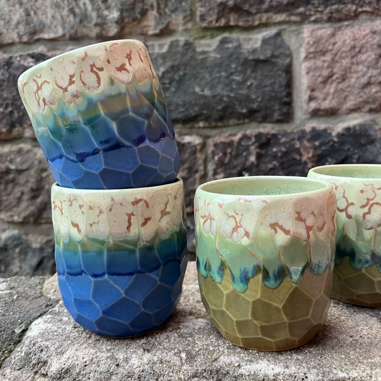 Facetskåret unika kop billede 5