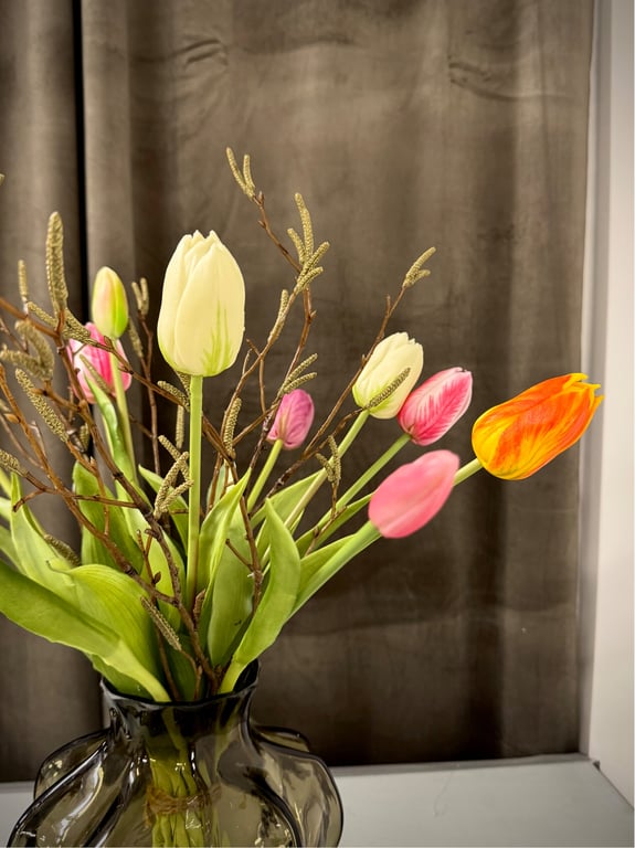 Tivoli tulipaner med birkegrene  billede 3