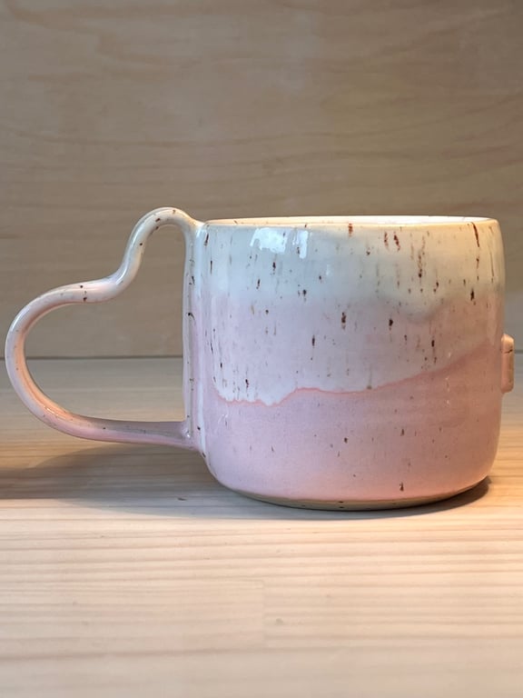 Strikke zone krus, 320 ml. H: 7,5 cm billede 4