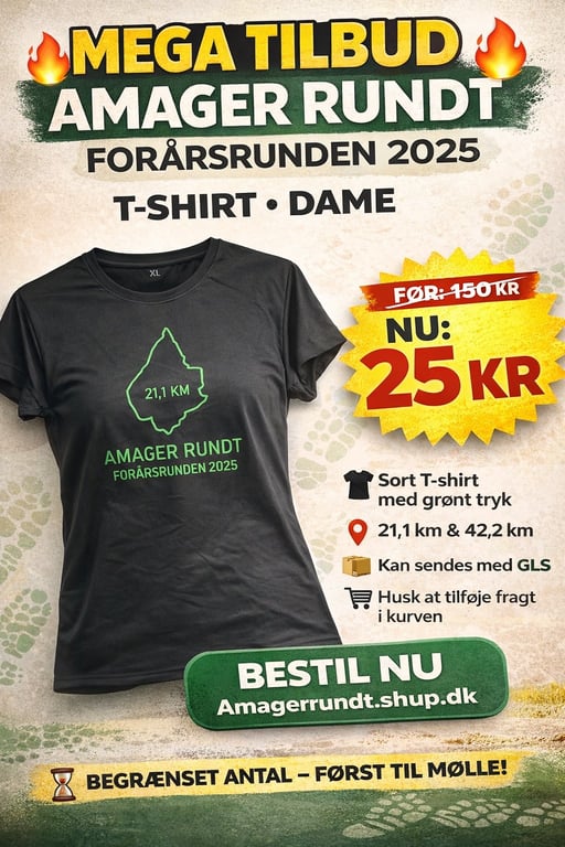 T-shirts dame forårsrunden 2025