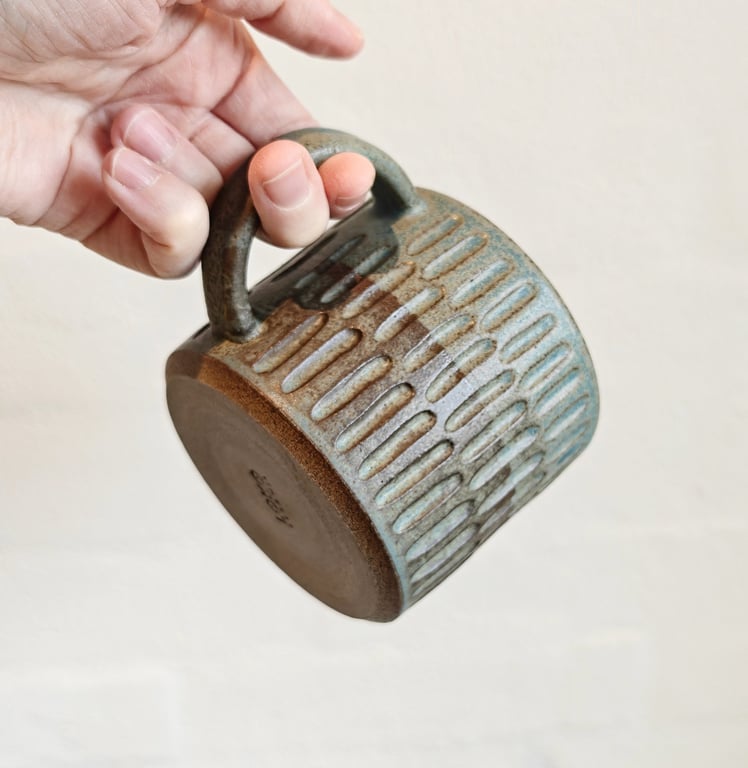 KRUS M/HANK MAT BLÅ billede 2