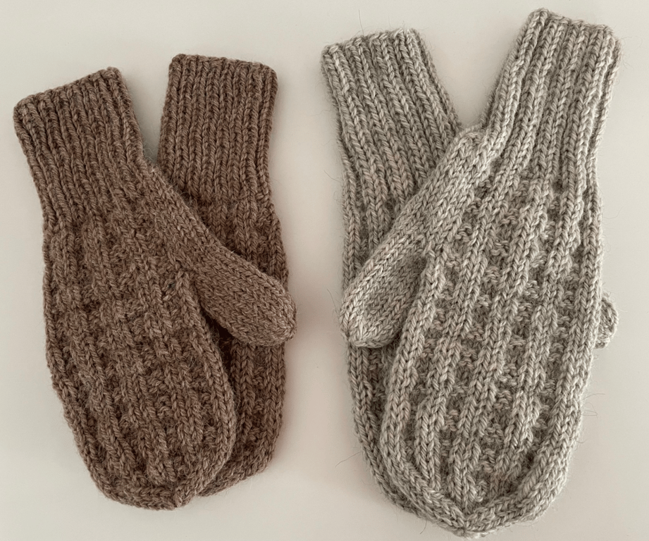 Printet opskrift: Herrelækker Luffer STRUKTUR  (voksen) billede 2