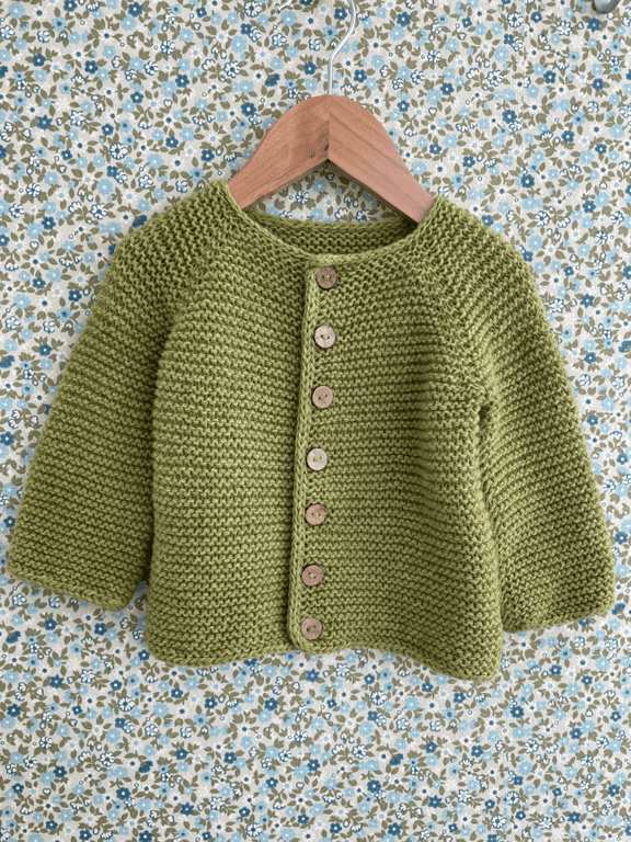 Printet opskrift: Markus’ retrilletrøje med variationer (baby) billede 2