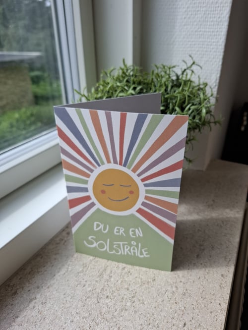 Kort: Du er en solstråle (2)