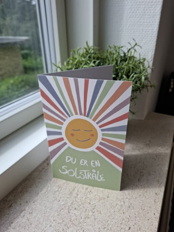 Kort: Du er en solstråle (2)