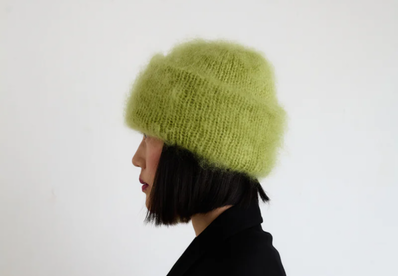 Kit: Fat Fur Hat i Bella by Permin garn (8)