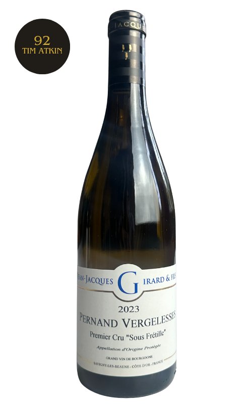 2023, Pernand Vergelesses 1er cru "Sous Frètilles", Jean-Jacques Girard & Fils