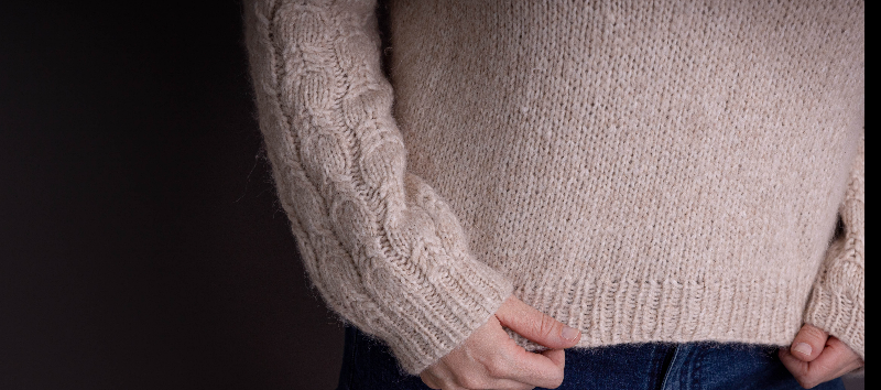 Sea Foam Sweater - Strikkeopskrift PDF Dansk billede 5