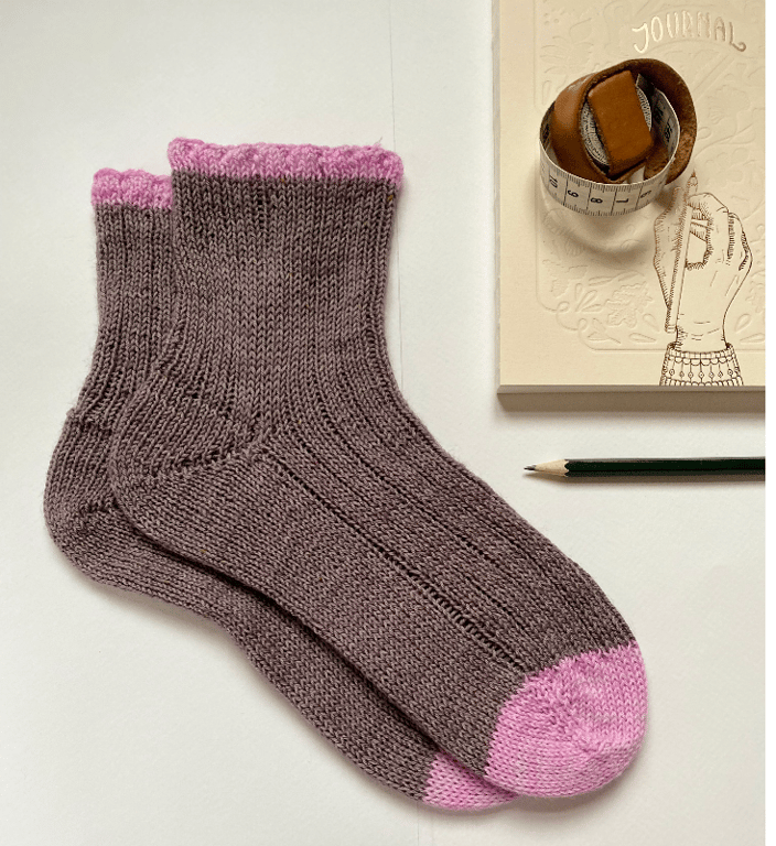 second_sock - strikkeopskrift