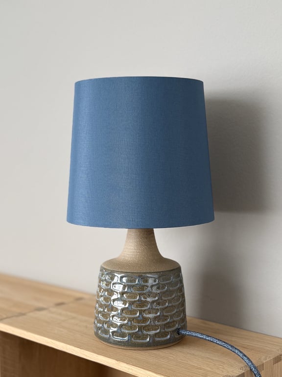 Upcycled vintage bordlampe - Søholm Keramik