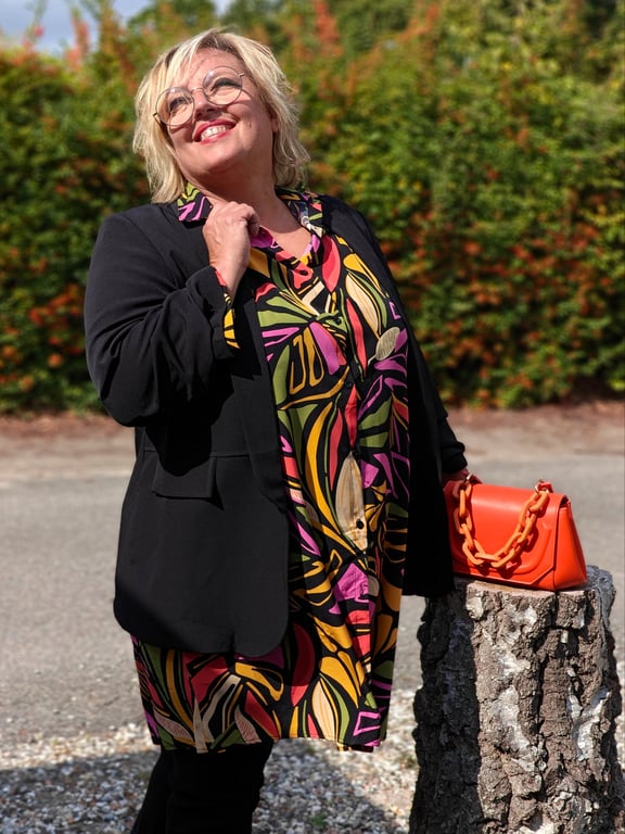 Oline Blazer Sort 