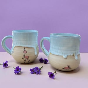 Flamingo on ice – produktbillede