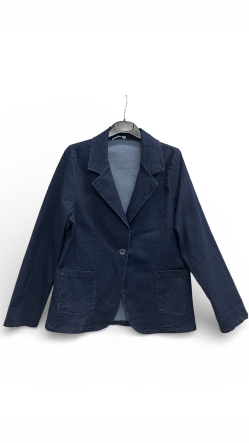 Annie Cardigan/blazer, Denim blue. Onesize str. 36-44. (2)
