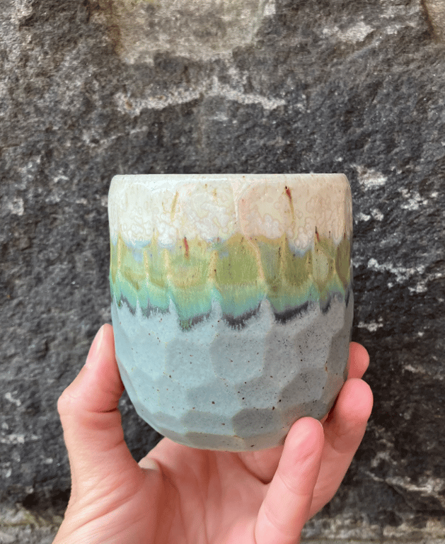 Facetskåret unika kop billede 2