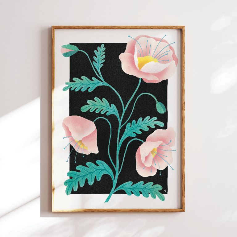 Valmue – plakat billede 3