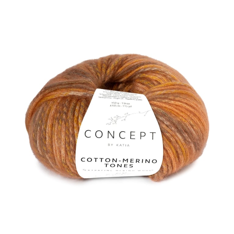 Garn: Cotton Merino Tones billede 2