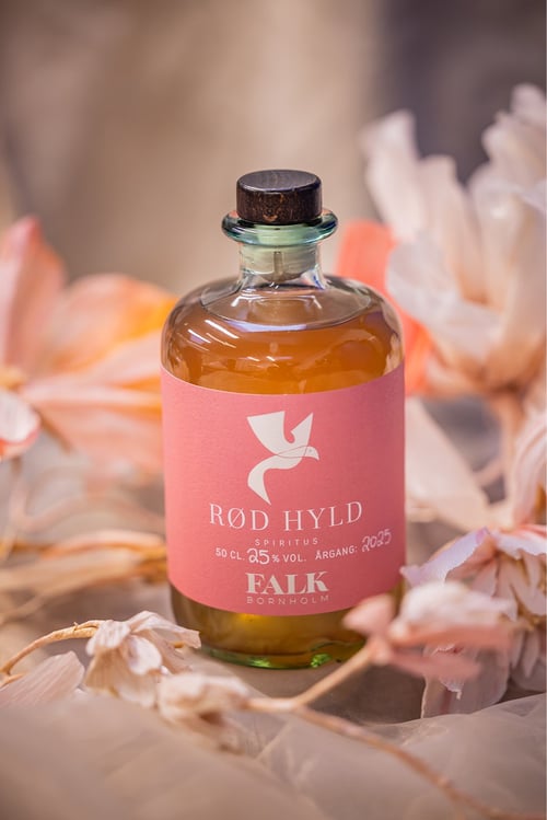 Rød hyld, 25% vol., årgang 2025