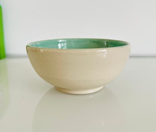 Skål transparent / lys grøn (2)