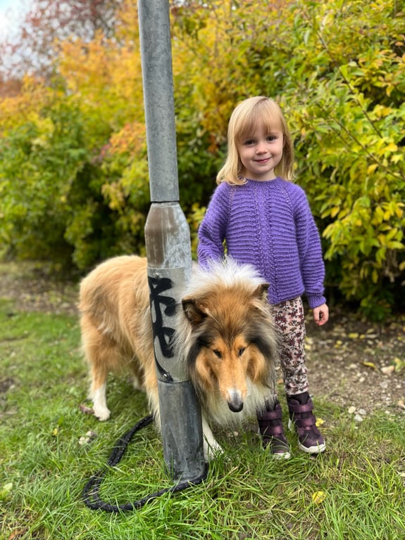 Stripe Sweater Junior strikkeopskrift billede 6