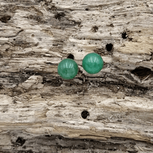 Aventurin ørestikker. – produktbillede