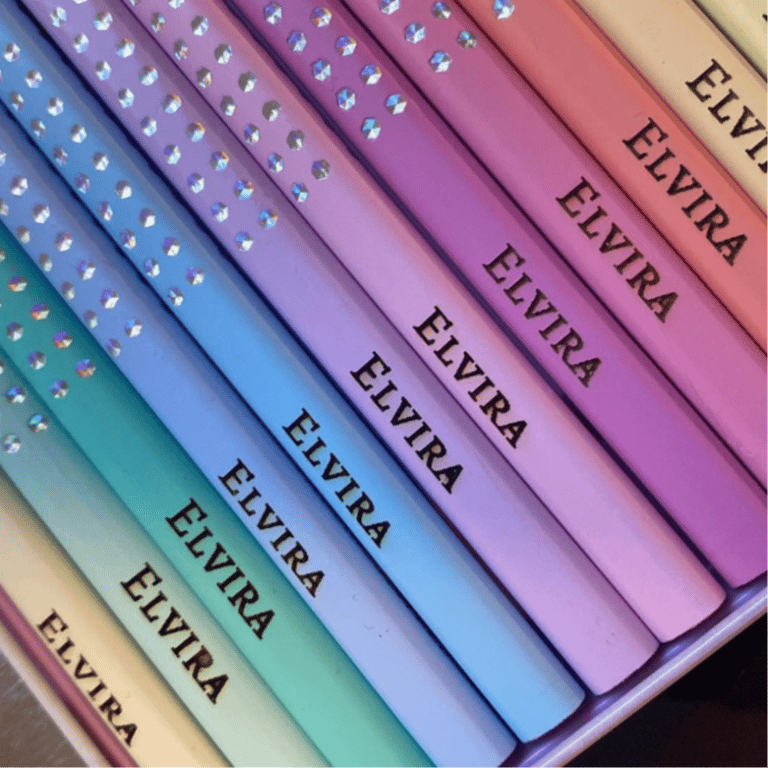 Faber Castell pastel farveblyanter 12 stk. med navn