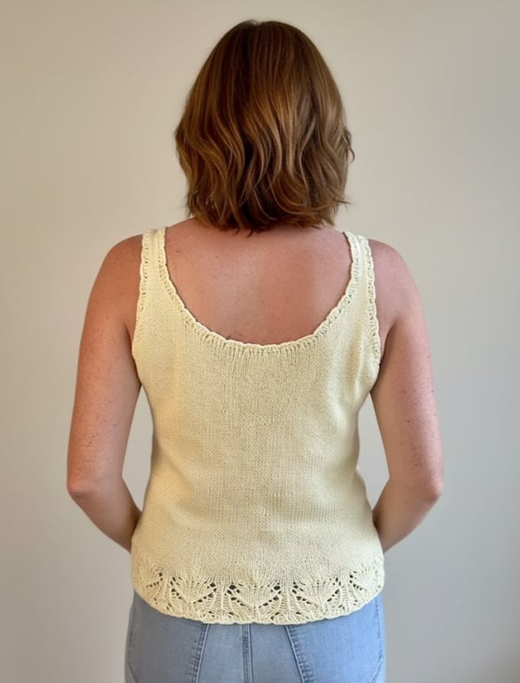 Kiiro Sommertop - STRIKKEOPSKRIFT (DANSK PDF) billede 2