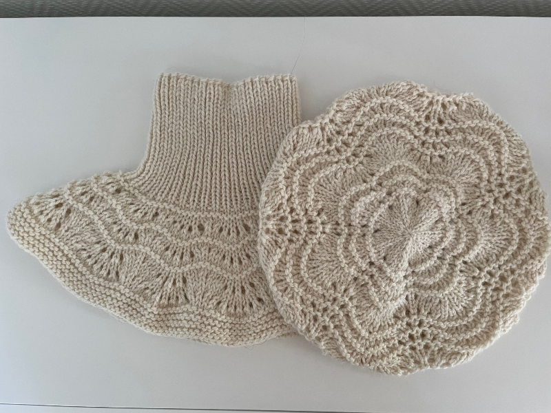 Printet opskrift: Storebælt Baskerhue/Baret (voksen) billede 4