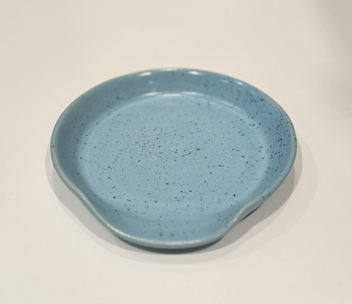 Skeholder, lyseblå med nister
